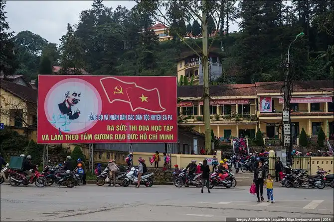 Са Па - альпийская деревня в горах Вьетнама