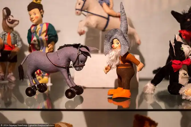 Мир детских игрушек прошлого