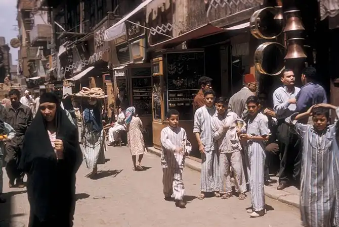 Прогулка по Каиру первой половины 1950-х