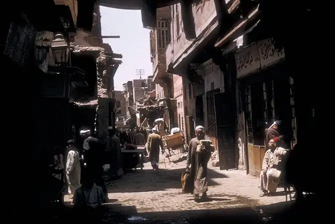 Прогулка по Каиру первой половины 1950-х