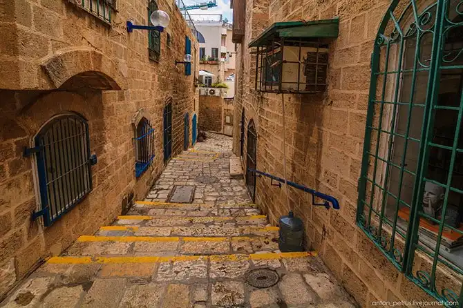 Прогулка по Яффе в Израиле