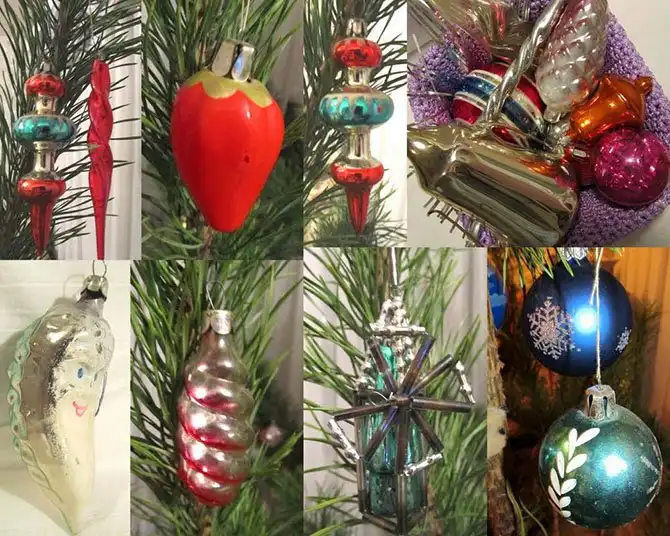 Чем украшали елки 20 лет назад