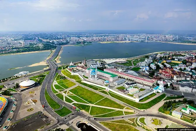 Республика Татарстан с высоты