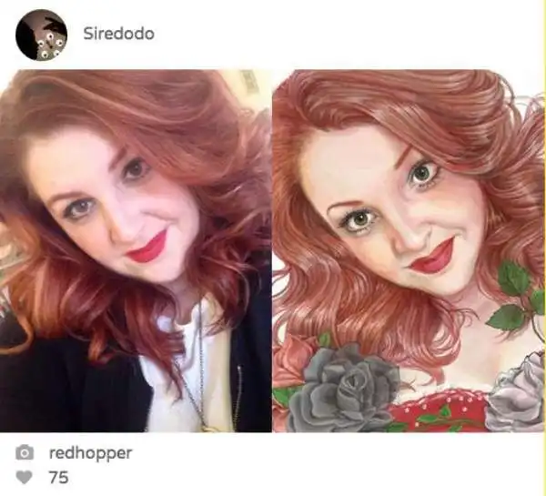 Приложение, которое делает из селфи портреты