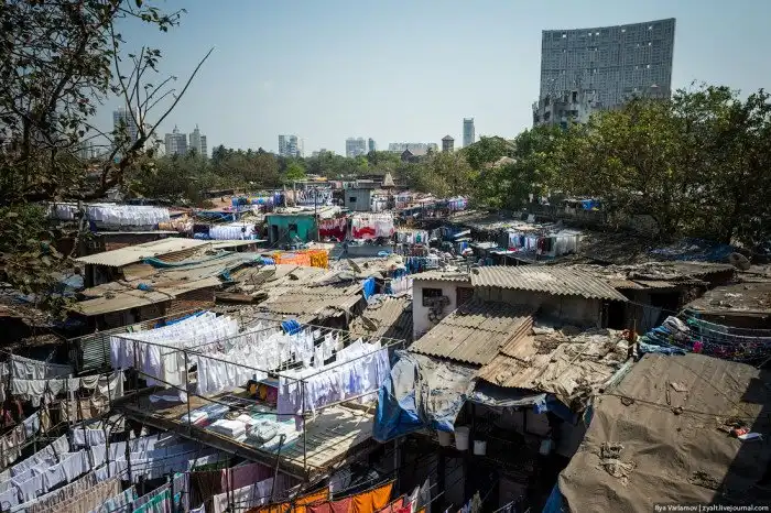 Дхоби-Гхат – район прачек в Мумбаи