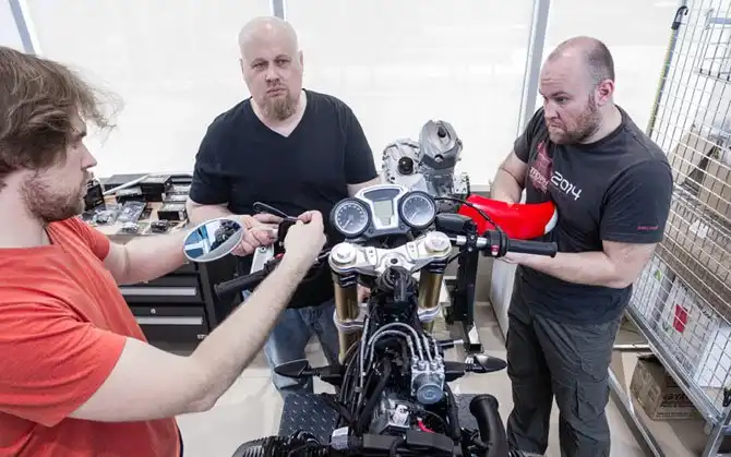 Как делается тюнинг мотоцикла