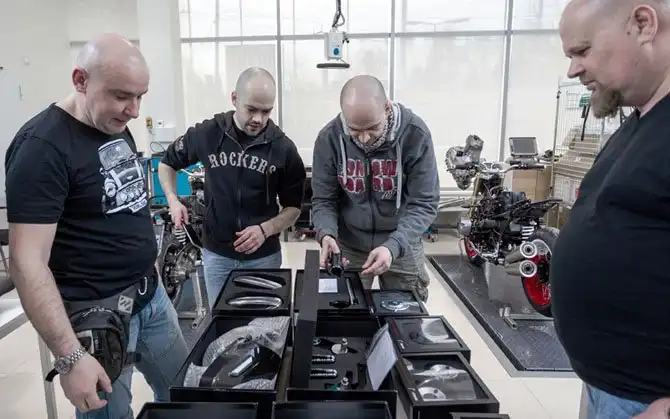 Как делается тюнинг мотоцикла