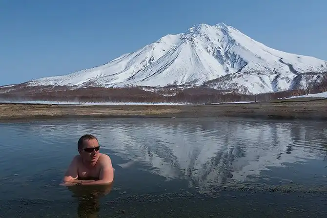 Путешествие по горячим рекам Камчатки