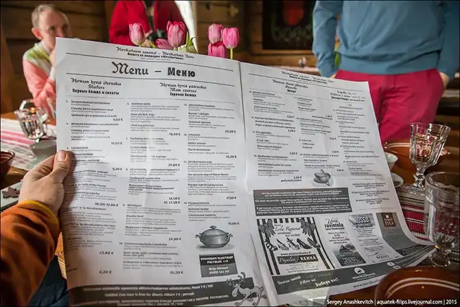 Деревенские рестораны в Финляндии