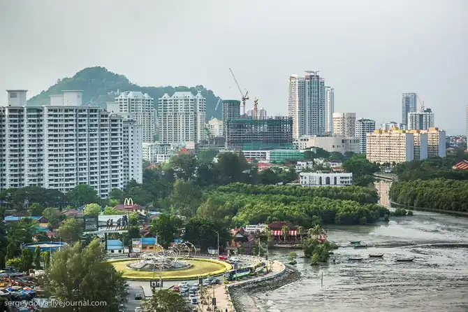 Путешествие на остров Пинанг в Малайзии
