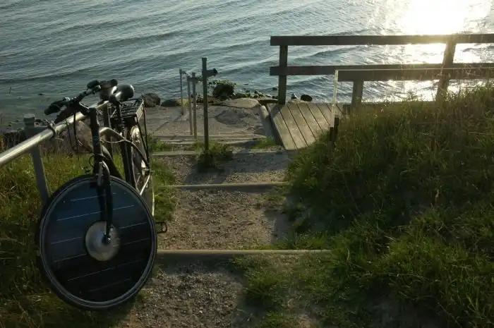 В Дании создали велосипед, который приводится в движение энергией солнца