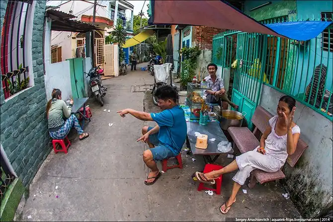 Прогулка по спальному району Сайгона