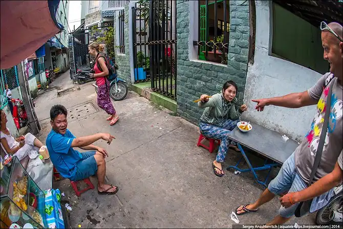 Прогулка по спальному району Сайгона