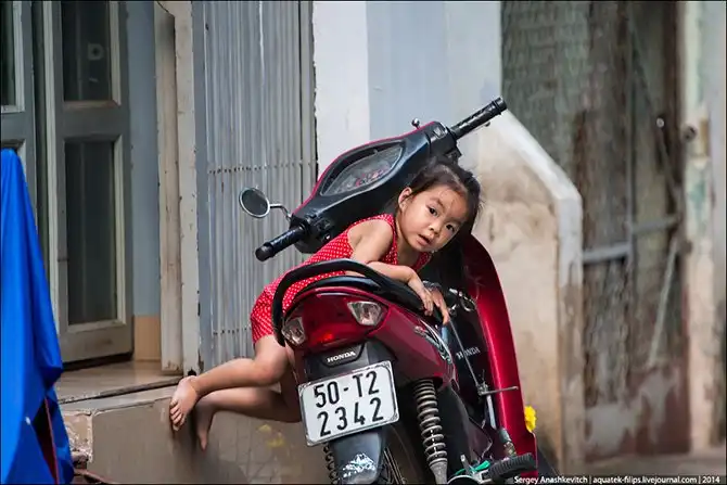 Прогулка по спальному району Сайгона