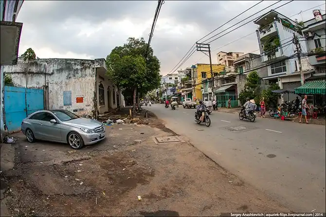 Прогулка по спальному району Сайгона