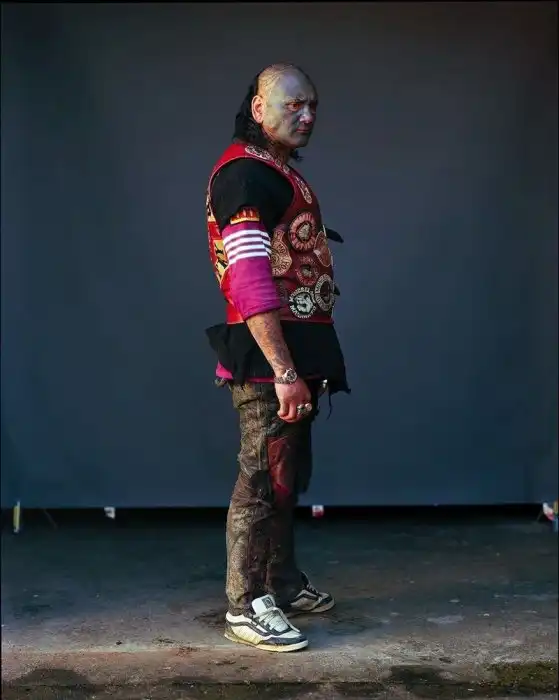 Члены банды Монгрел Моб поучаствовали в небольшом фотосете