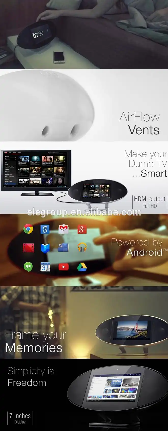 SoundPad MA-327: «умная» беспроводная колонка с сенсорным экраном