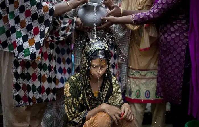 Типичная свадьба в Бангладеше