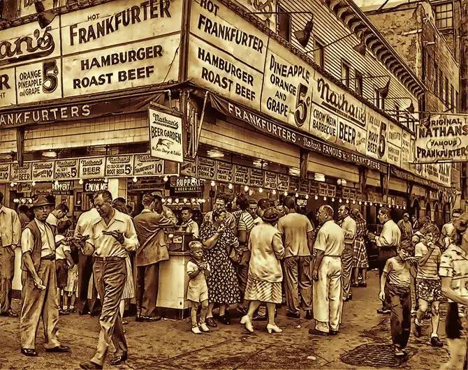 История хот-догов