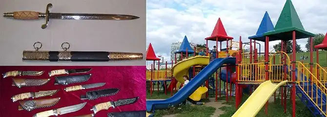 Товары, сделанные заключенными в разных странах