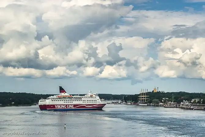 Как устроен самый современный паром на Балтике