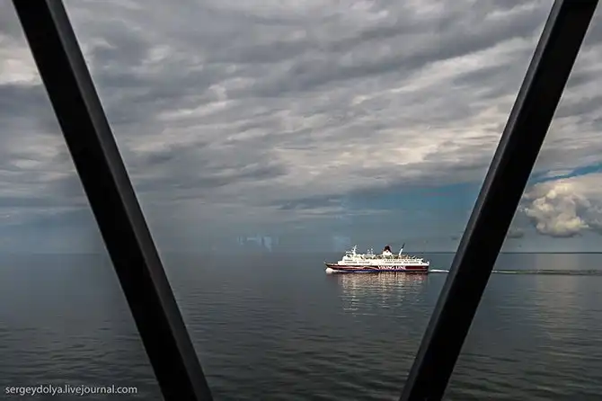 Как устроен самый современный паром на Балтике