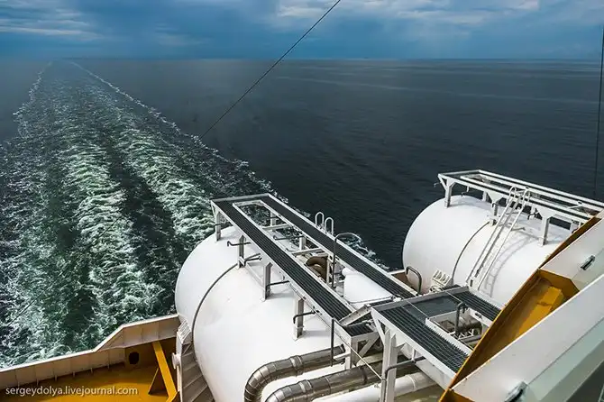 Как устроен самый современный паром на Балтике