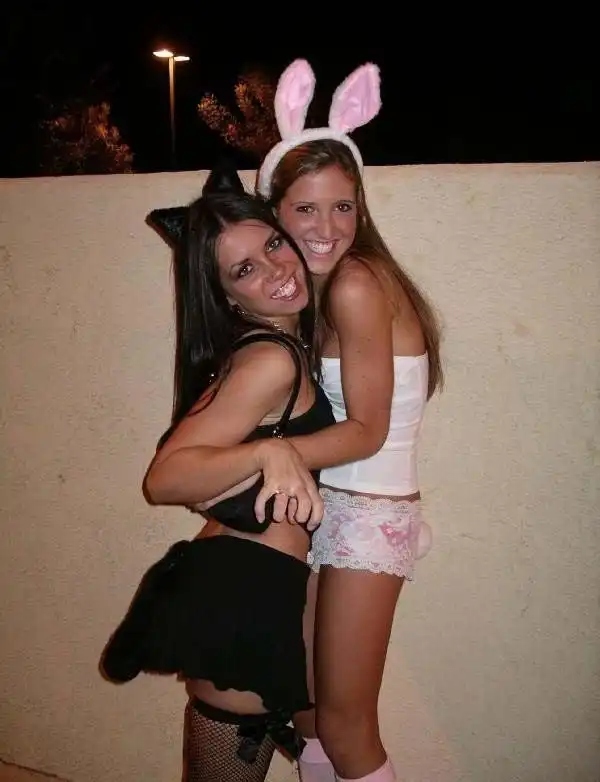 Зайки и кошечки