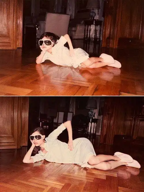 Семейные фотографии сделанные в детстве и через много лет