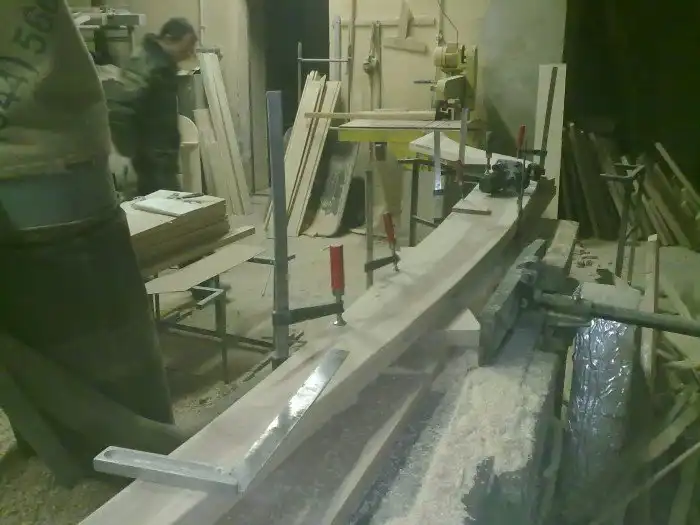 Самодельная парусная яхта