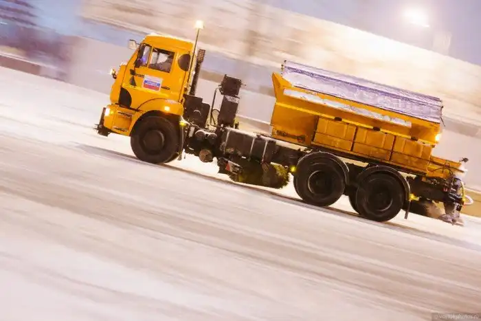 Как убирают московский снег