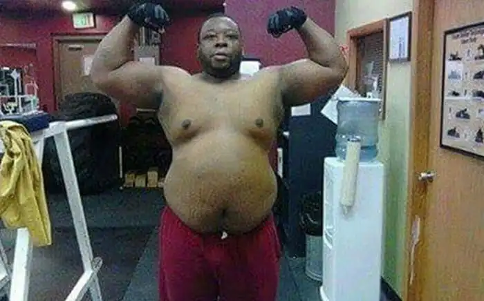 Трансформация бывшего толстяка