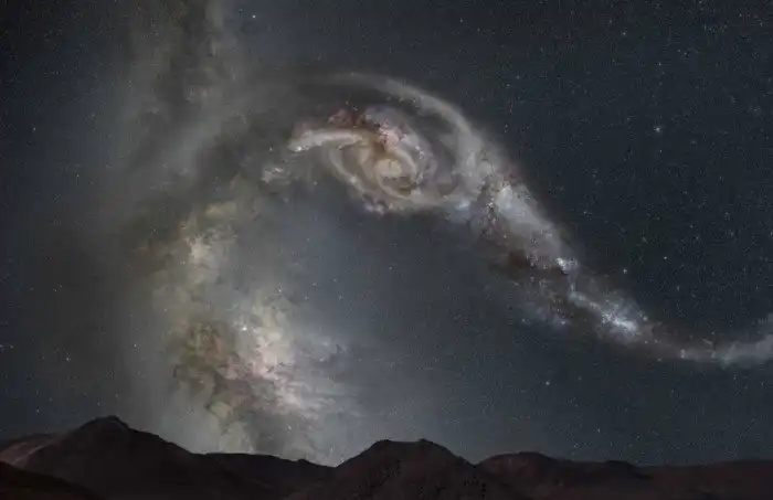 Выставка визуализаций «Космическое пространство» художника Майкла Наджара