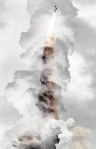 Выставка визуализаций «Космическое пространство» художника Майкла Наджара