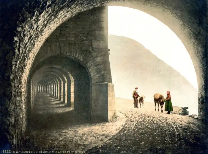 Открытки из прошлого в цвете