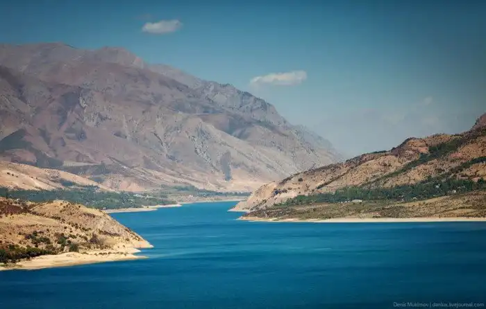 Горная жемчужина Узбекистана: Чарвакское водохранилище