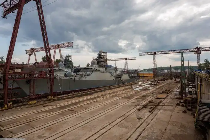 Как в Татарстане строят корабли. Зеленодольский завод имени А. М. Горького