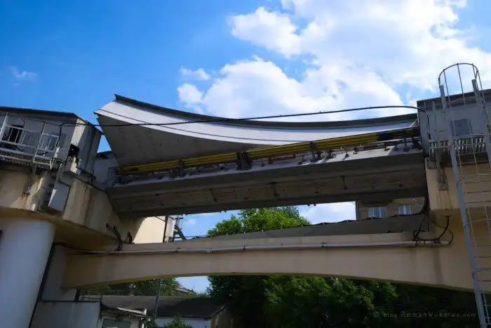 Как устроено депо монорельса