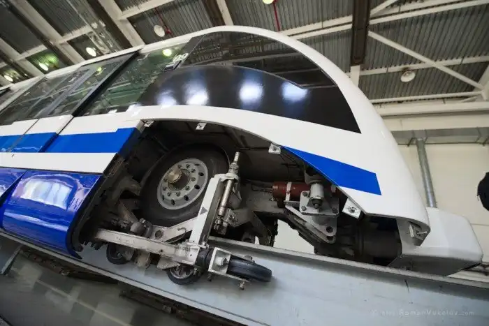 Как устроено депо монорельса