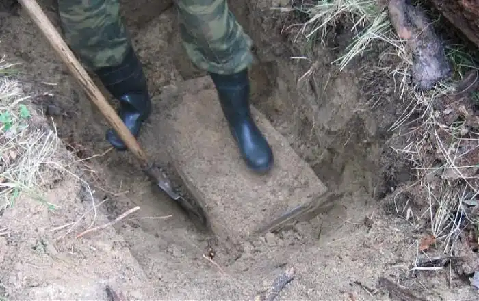 Схрон времен Великой Отечественной войны