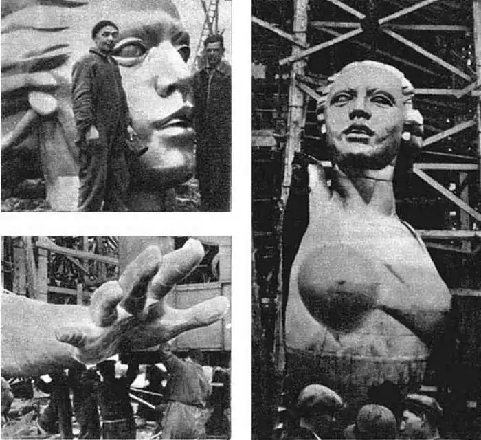 Троцкий в складках юбки, или Как появилась скульптура «Рабочий и колхозница»