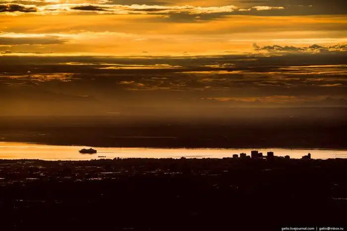 Линия перемены дат. Перелёт с Камчатки на Аляску через Тихий океан