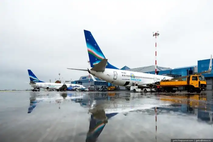 Линия перемены дат. Перелёт с Камчатки на Аляску через Тихий океан