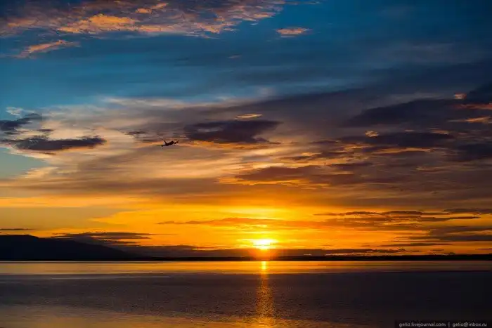 Линия перемены дат. Перелёт с Камчатки на Аляску через Тихий океан