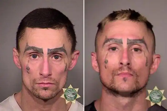 Шокирующие снимки из полиции демонстрируют, как преступность и метамфетамин разрушили красоту юноши