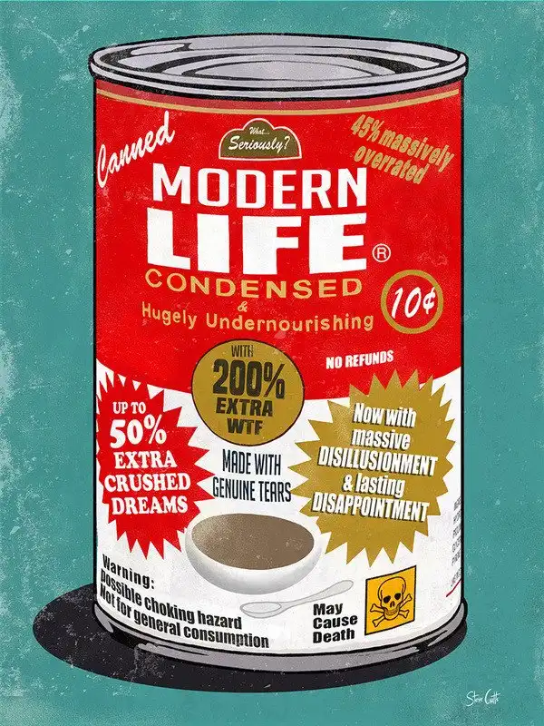 15 иллюстраций, которые демонстрируют крах современной цивилизации