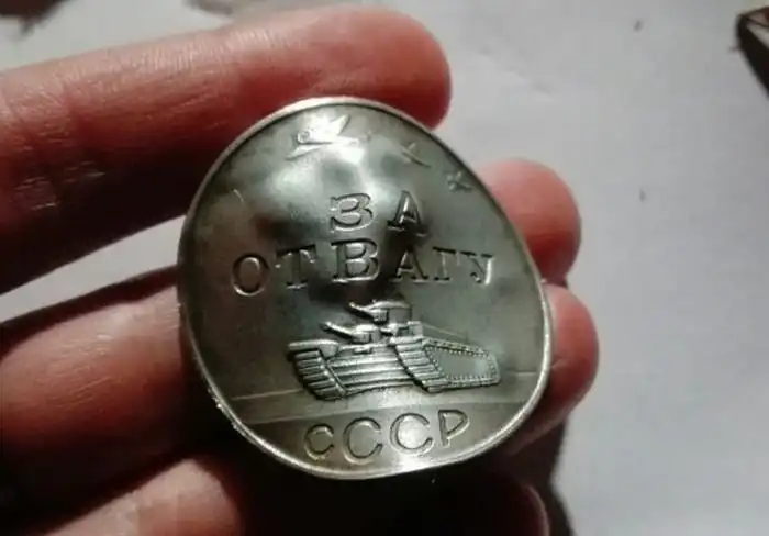 Медаль «За отвагу» позволила узнать имя павшего героя ВОВ