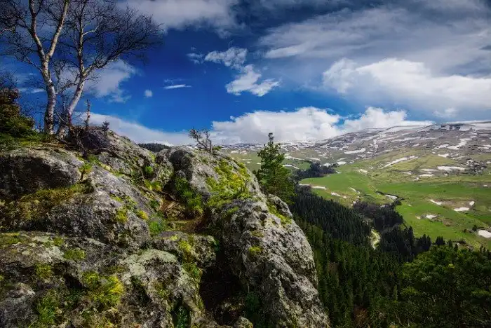 Плато Лаго-Наки на Западном Кавказе