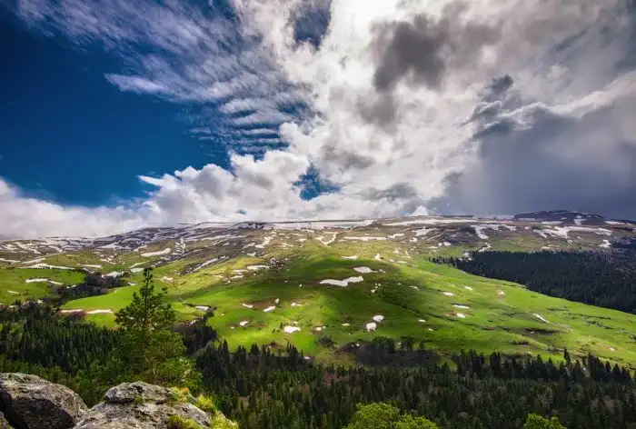 Плато Лаго-Наки на Западном Кавказе