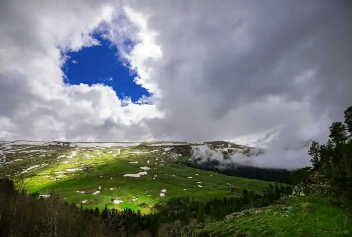 Плато Лаго-Наки на Западном Кавказе